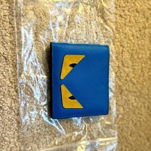 Monster luxury fashion leather wallet